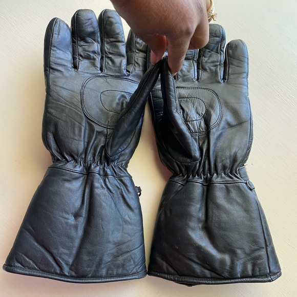 Kevlar Leather Insulate Motorcycle Gloves Size XL - Picture 4 of 9